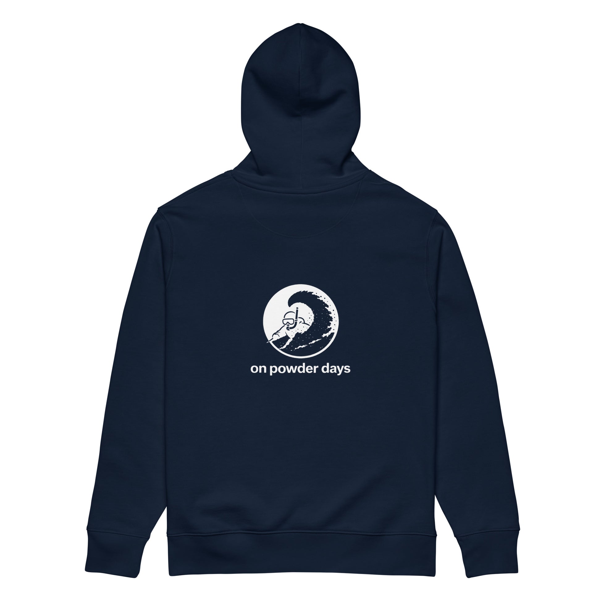 No Gapers On Powder Days hoodie – First Chair Series – Utah powder day ski apparel